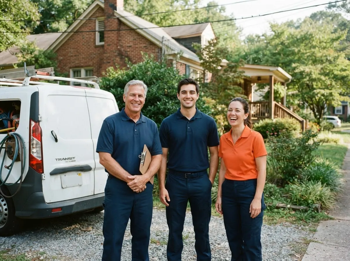 The HomeFort Pest Control team, pest control service in Durham, NC